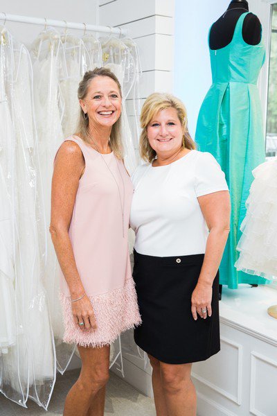 Island Bridal Boutique Owners Dana Carpenter and Tammy Hamby