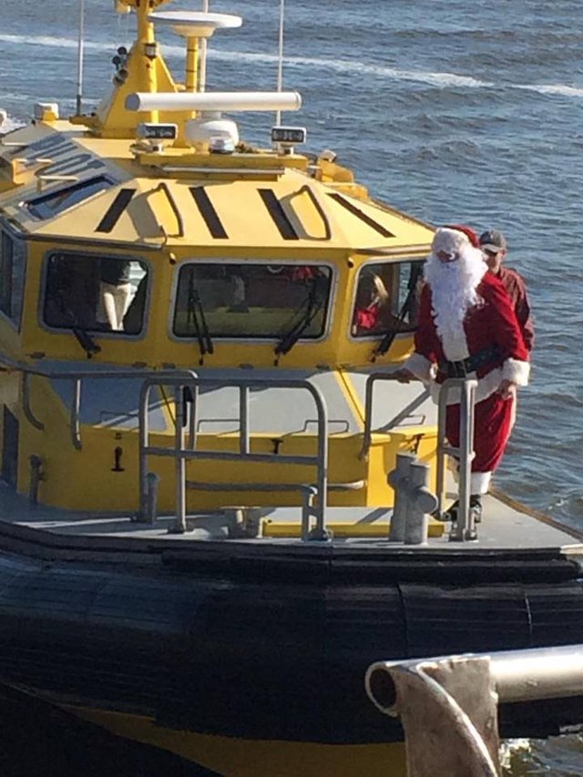 Santa at the Pier