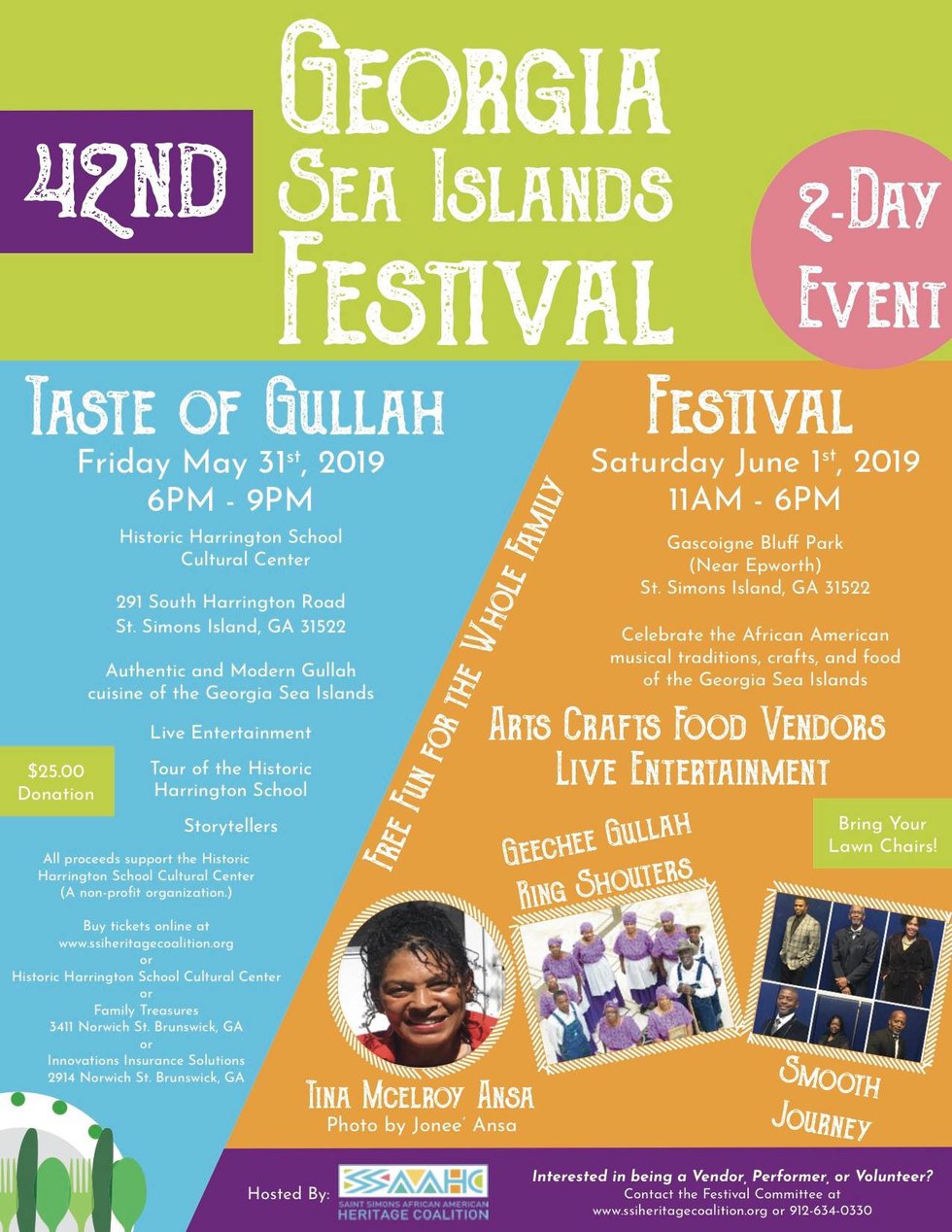 42nd annual Sea Islands Festival
