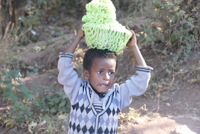 Young Ethiopian boy
