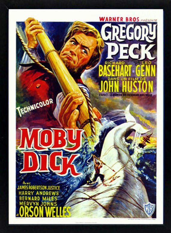 Moby Dick movie poster