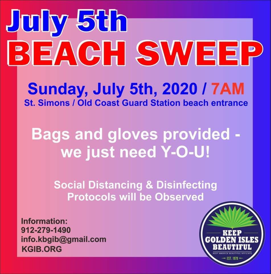 July 6 Beach Sweep