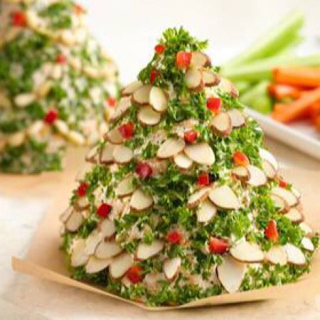 Holiday Cheese Trees