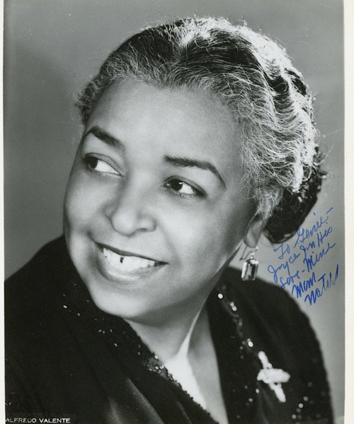 Autographed photo by Ethel Waters