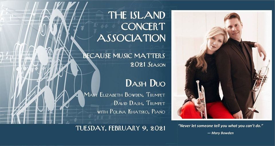 Island Concert Association Feb 9 concert