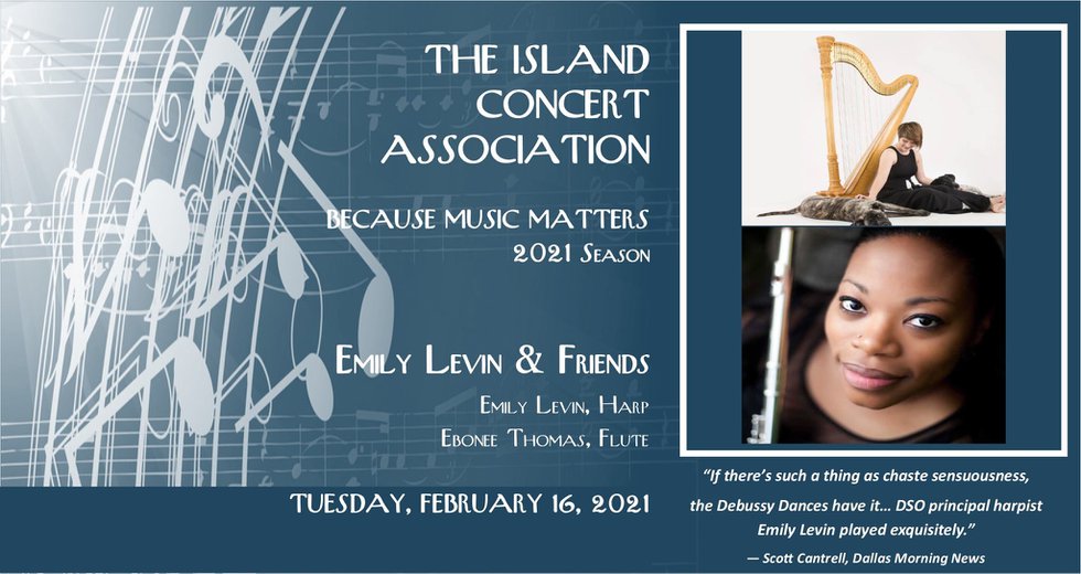 Island Concert Assoc Feb 16 concert