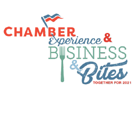 Chamber Experience Business and Bites logo 2021