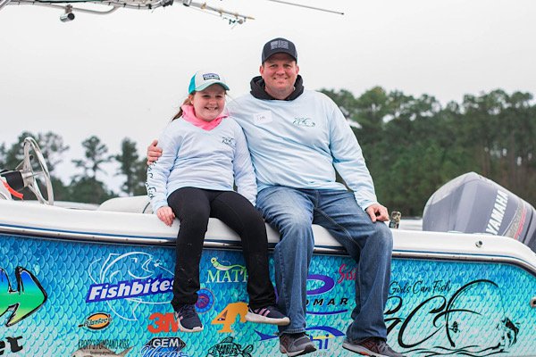 Caroline and Tom Lewis of Kids Can Fish
