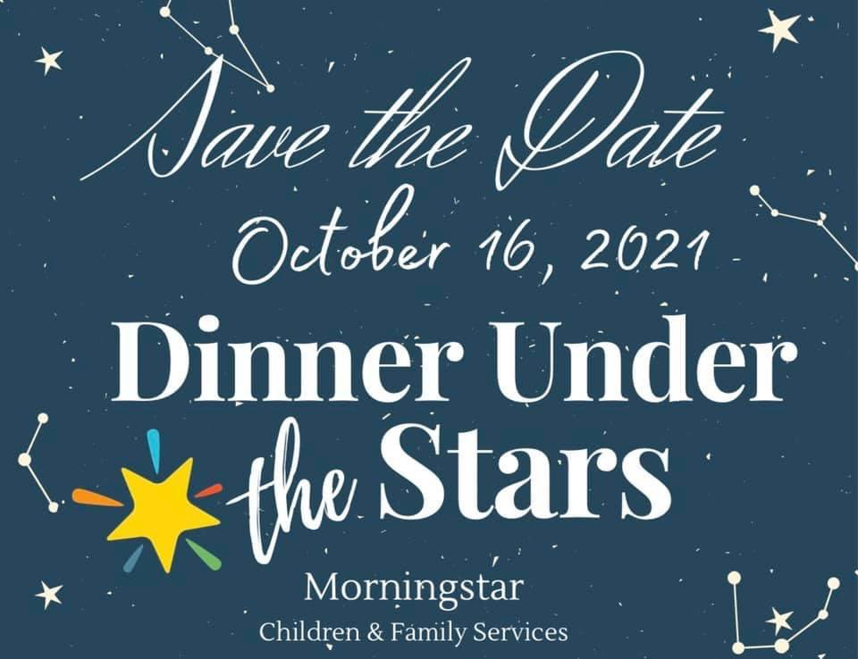 Dinner Under the Stars 2021 Save the Date