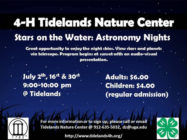 Tidelands Astronomy Nights