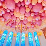 The Enchanted Frog balloon party decor