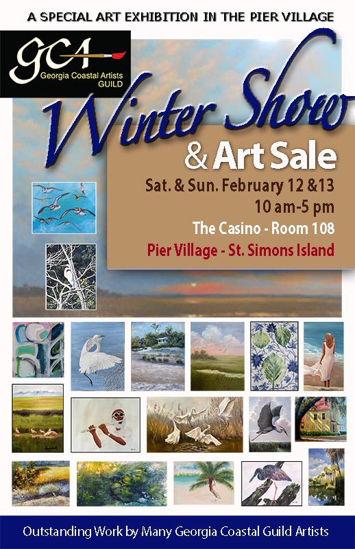 Georgia Coastal Artists Guild Winter Show and Art Sale