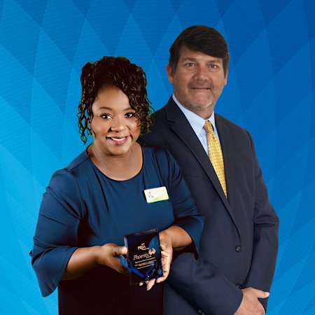 Valerie Fuller, Communications Administrator for the Office of Communications for Clayton County Board of Commissioners and Heath Slapikas, Director of Web Development for 365° Degree Total Marketing