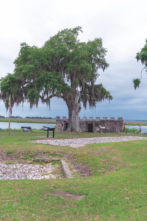 Fort Frederica ruins