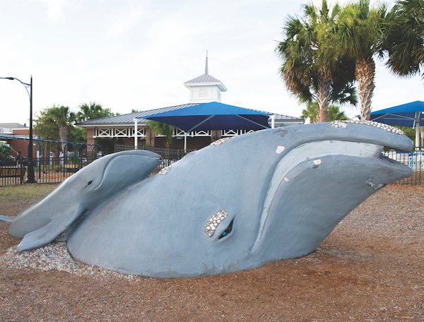 Whale Sculpture Neptune Park