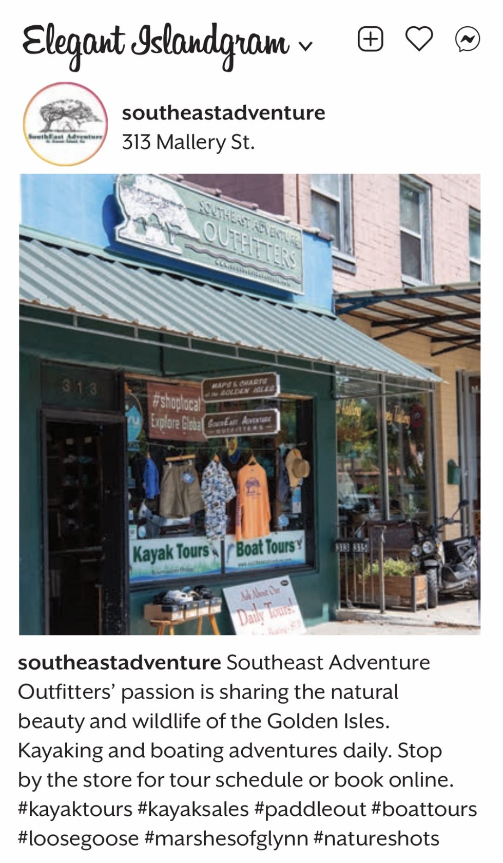 Southeast Adventure Outfitters Insta