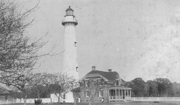 St. Simons Lighthouse circa 1900