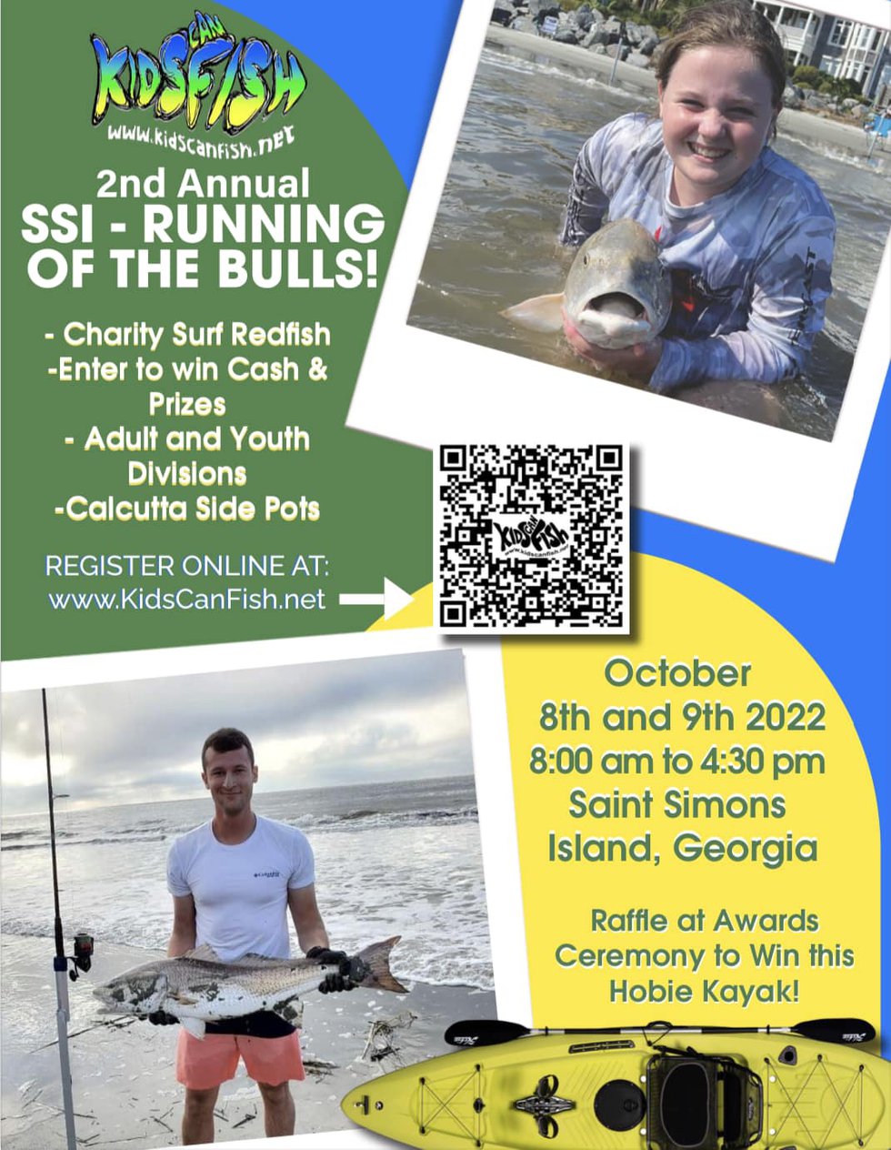 Kids Can Fish 2nd Annual Running of the Bulls fishing tourney