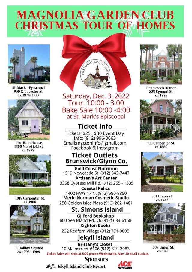 2022 Magnolia Garden Club Christmas Tour of Homes