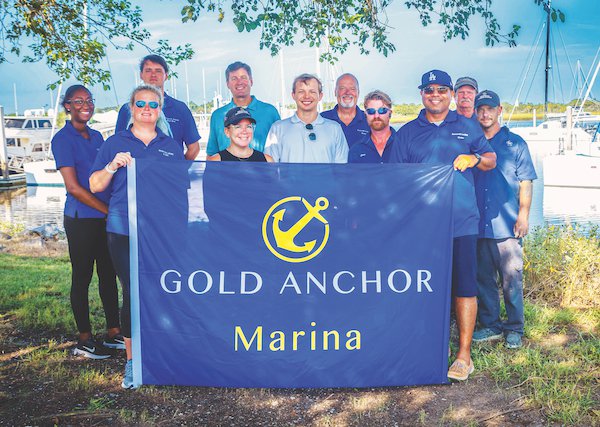 Brunswick Landing Marina Gold Anchor