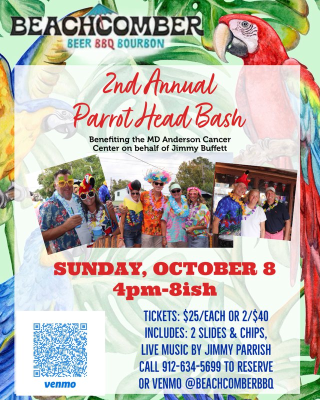 2nd Annual Parrot Head Bash