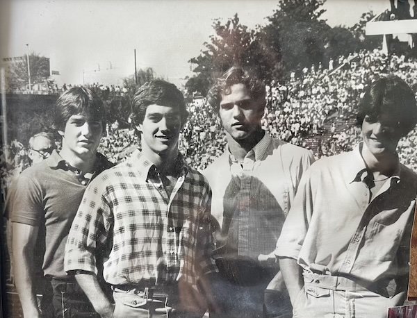 David and friends at UGA 1979