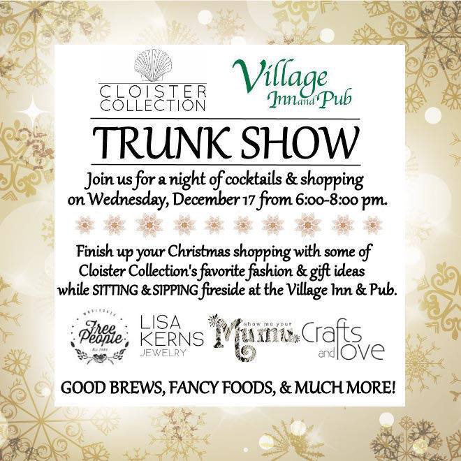 holiday trunk show