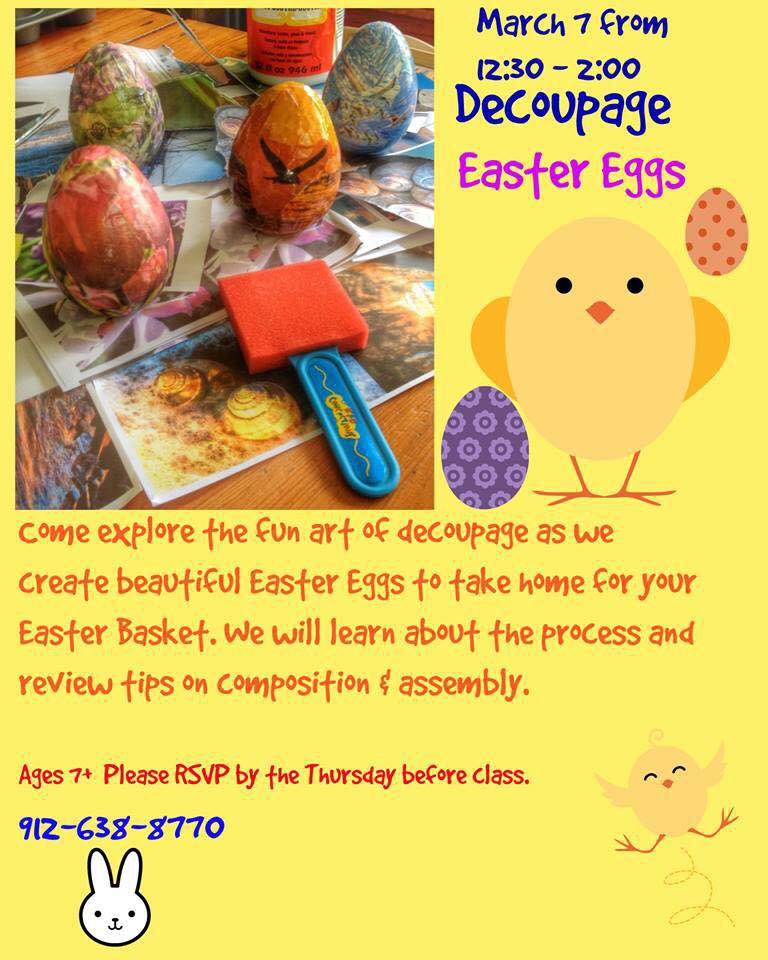 GVA Easter egg craft workshop