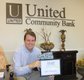 United Community Bank - Best Local Bank and Mason Waters - Best Community Supporter