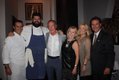 Chef Jonathan Jerusalmy, Chef Dave Carrier, Bill and Molly Norrett, Helen and Don Billings