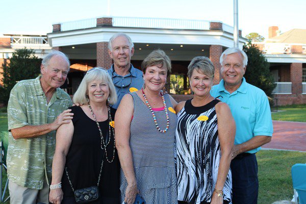 Charles Frizzell, Melissa Jensen, Rick and Sue Clements, Barb and Chuck Scragg