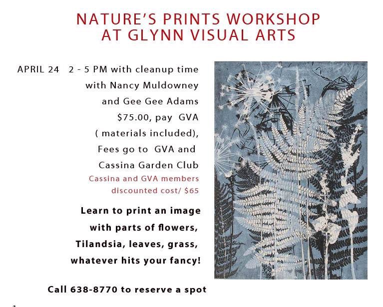 Nature's Prints Workshop