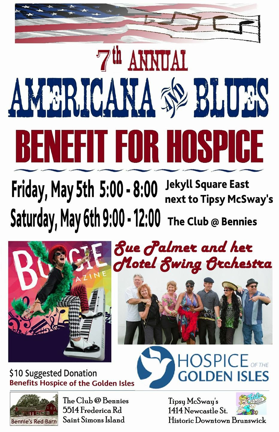 Americana and Blues Benefit for Hospice