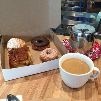 Donuts and Coffee at CBB