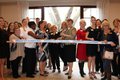 The official ribbon cutting with the Brunswick Golden Isles Chamber of Commerce ambassadors