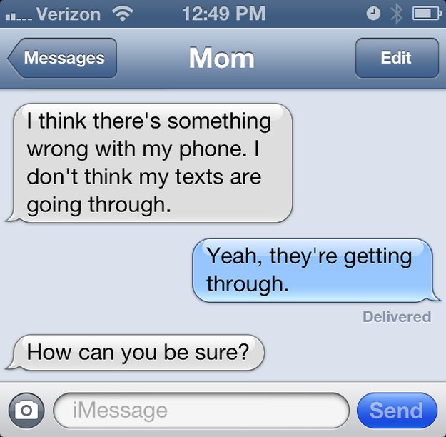 Mom Texting
