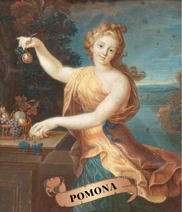 Pomona, the Roman goddess of fruitful abundance