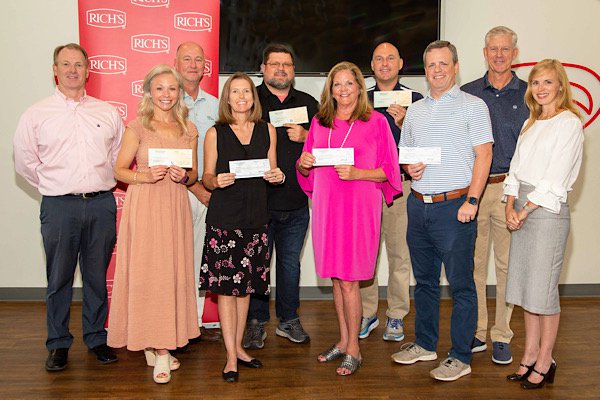 Rich’s and DLF Donations Recipients