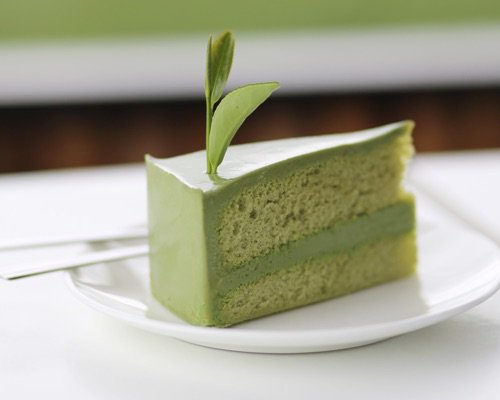 Matcha Green Tea Cake with Buttercream Frosting