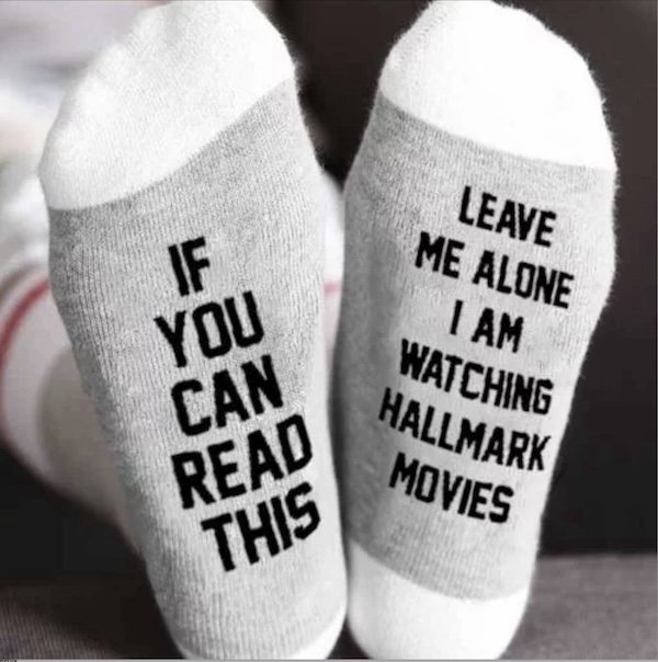 Hallmark movies socks