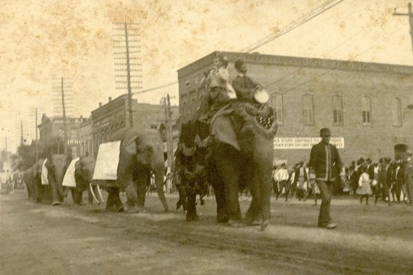 Circus Parade circa 1905