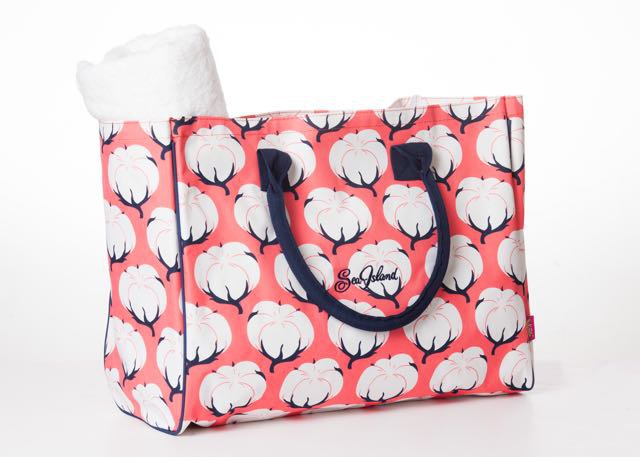 This printed cotton tote from The Market on Sea Island is as practical as it is pretty – it folds for storage so you can keep several around for guests’ use throughout the season.