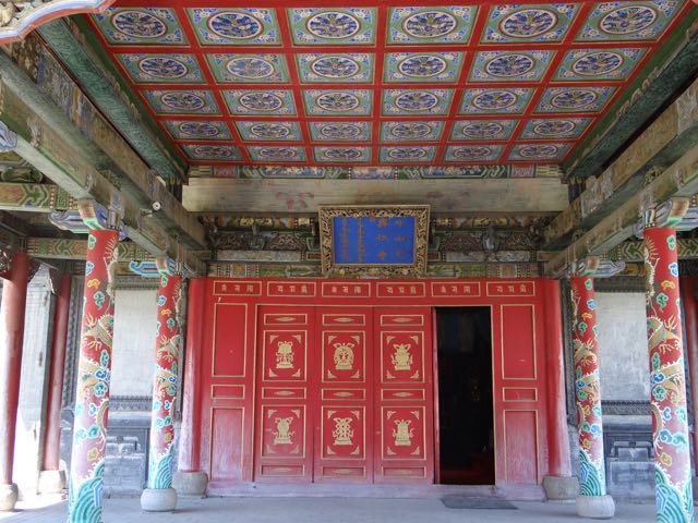 Entrance to one of 5 Choijin Lama Temples.